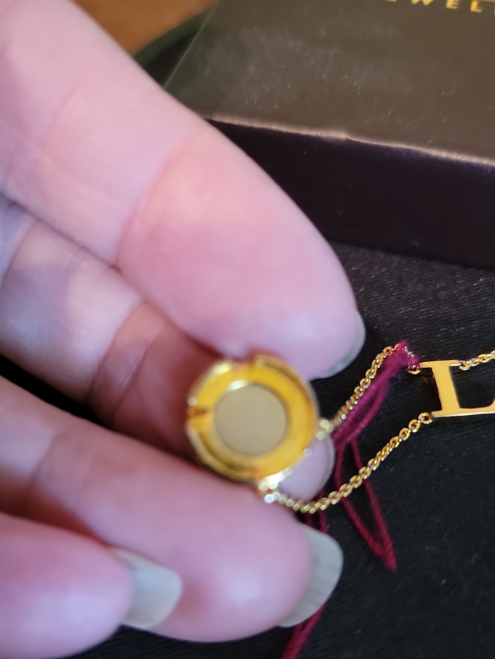 Petra Azar 925 Gold-Plated 'LOVE' Bracelet - Picture 6 of 10